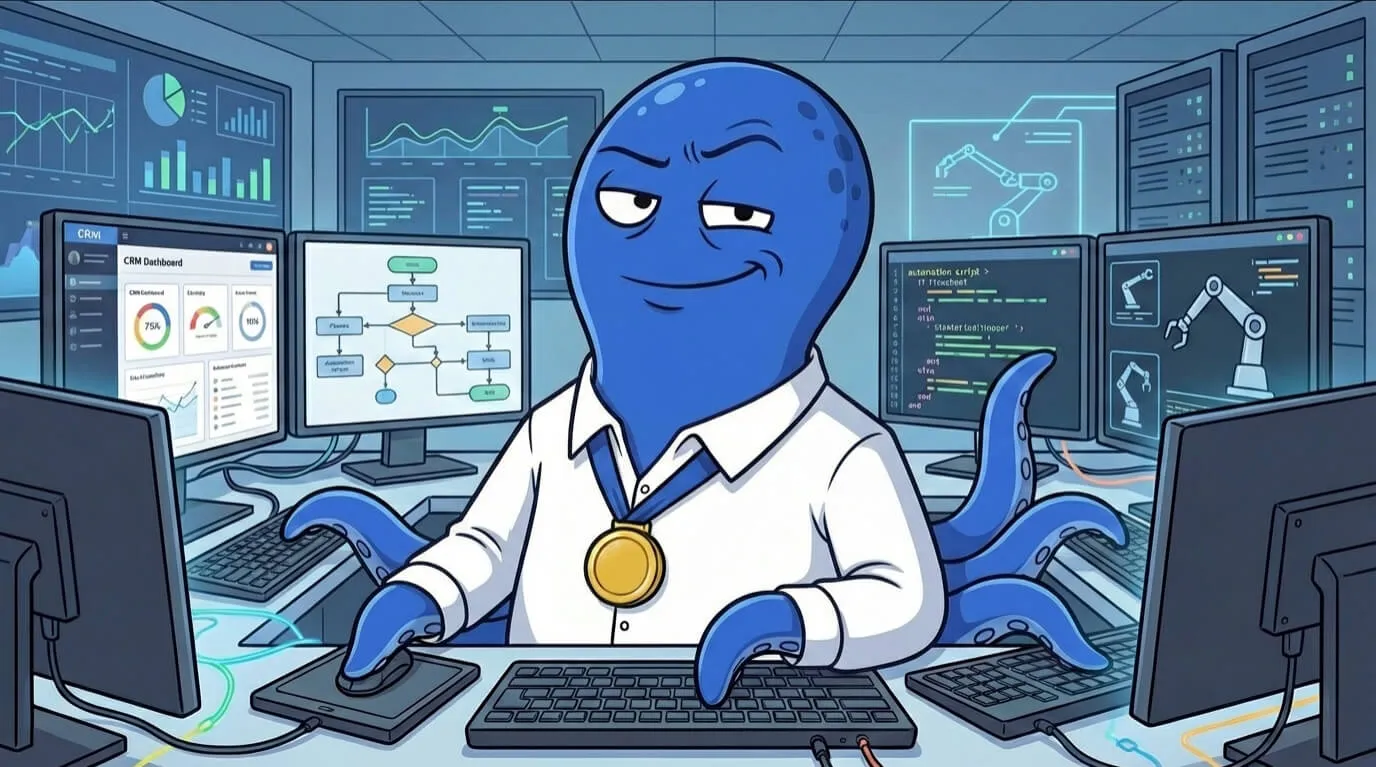 Automação & CRM (Fluxos)